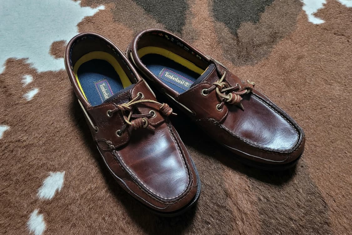 팀버랜드 남성용 보트슈즈(10.5) 상품이미지1