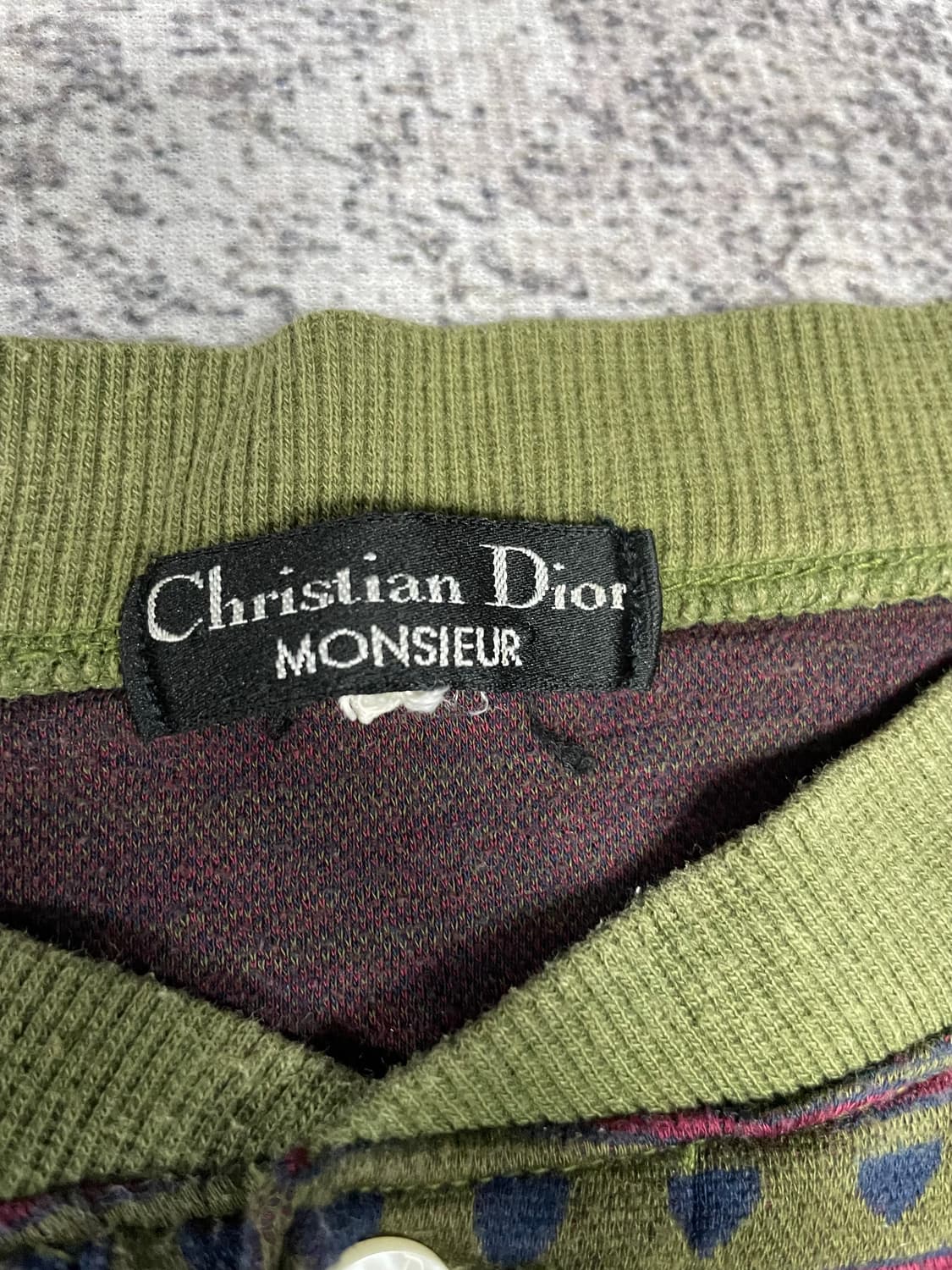 90s vintage Dior 헨리넥 상품이미지6