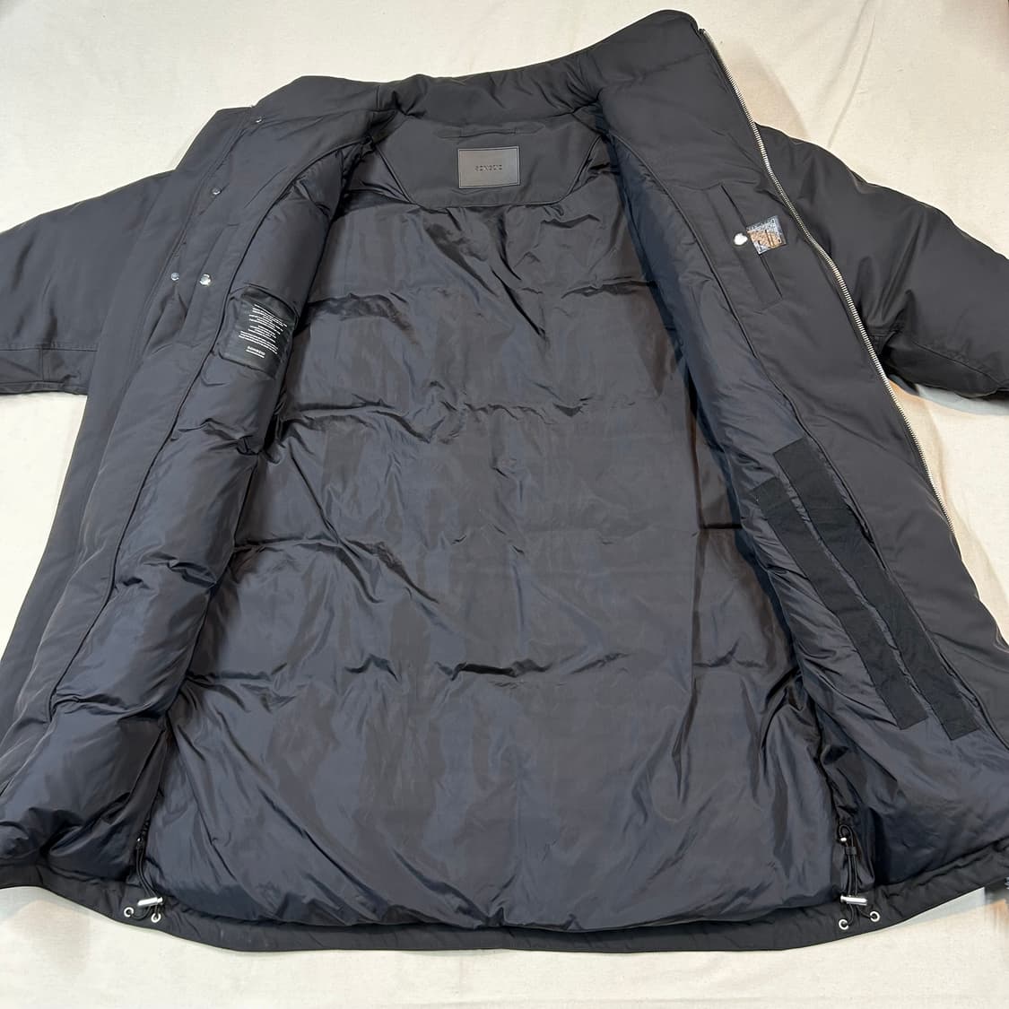 XL) 송지오 옴므 패러슈트 돌먼 구스다운 패딩 자켓 상품이미지5