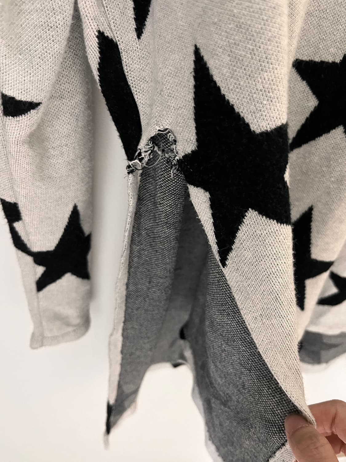 별 패턴 니트 상품이미지9