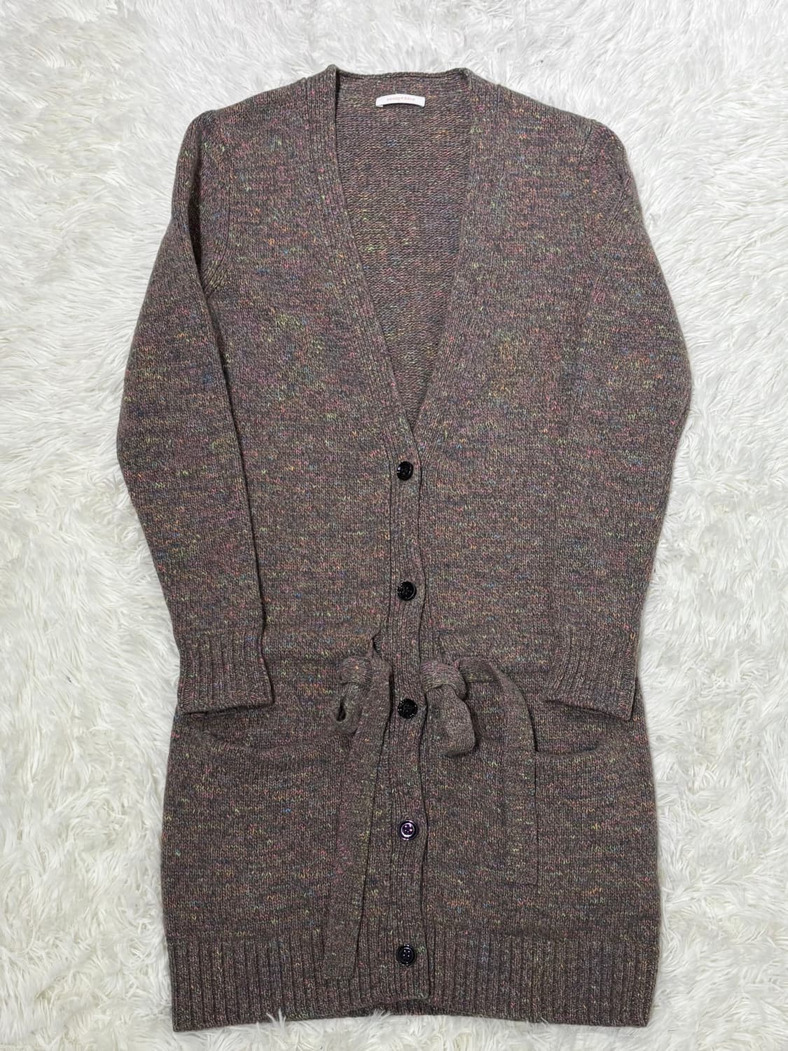 씨바이끌로에 브라운 롱 가디건 상품이미지3