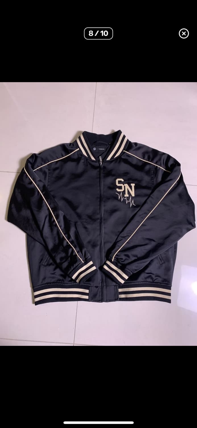 Gu X Undercover SATIN RIBBED BLOUSON 상품이미지7