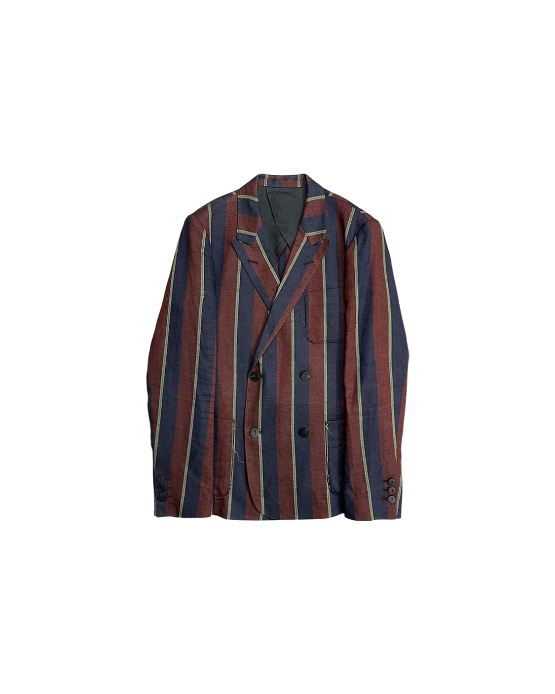 존 로렌스 설리반 스트라이프 린넨 블레이저 상품이미지4