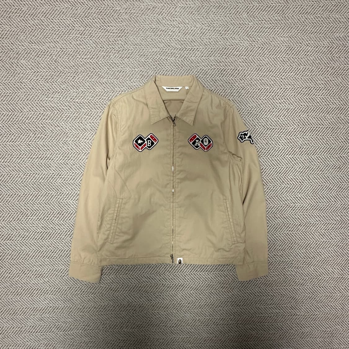 BAPE japan made work zip jacket 상품이미지1