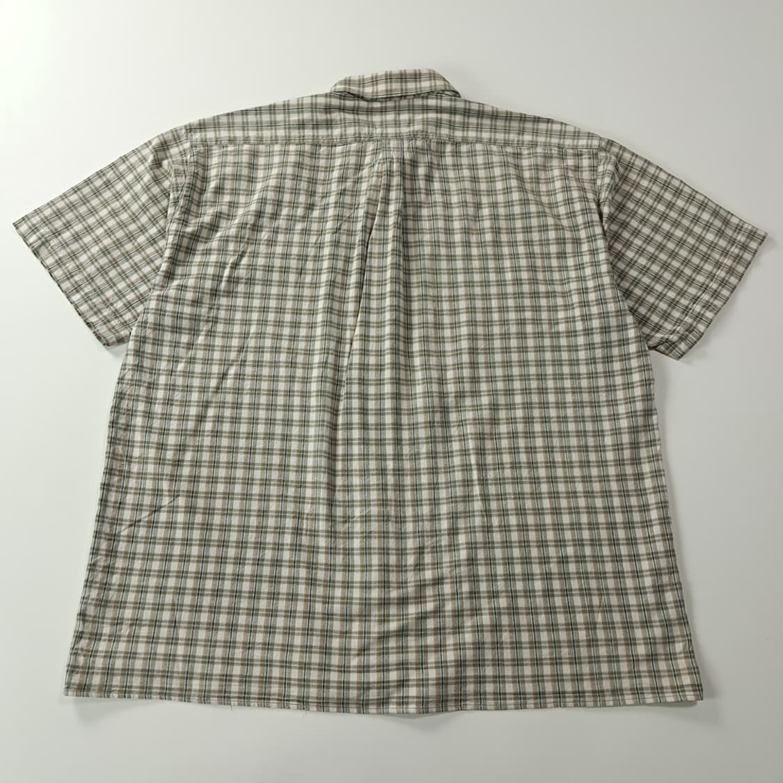 CK361 2XL 오에스 90s 린넨 독일 트라흐텐 알펜 반팔 셔츠 남 상품이미지5