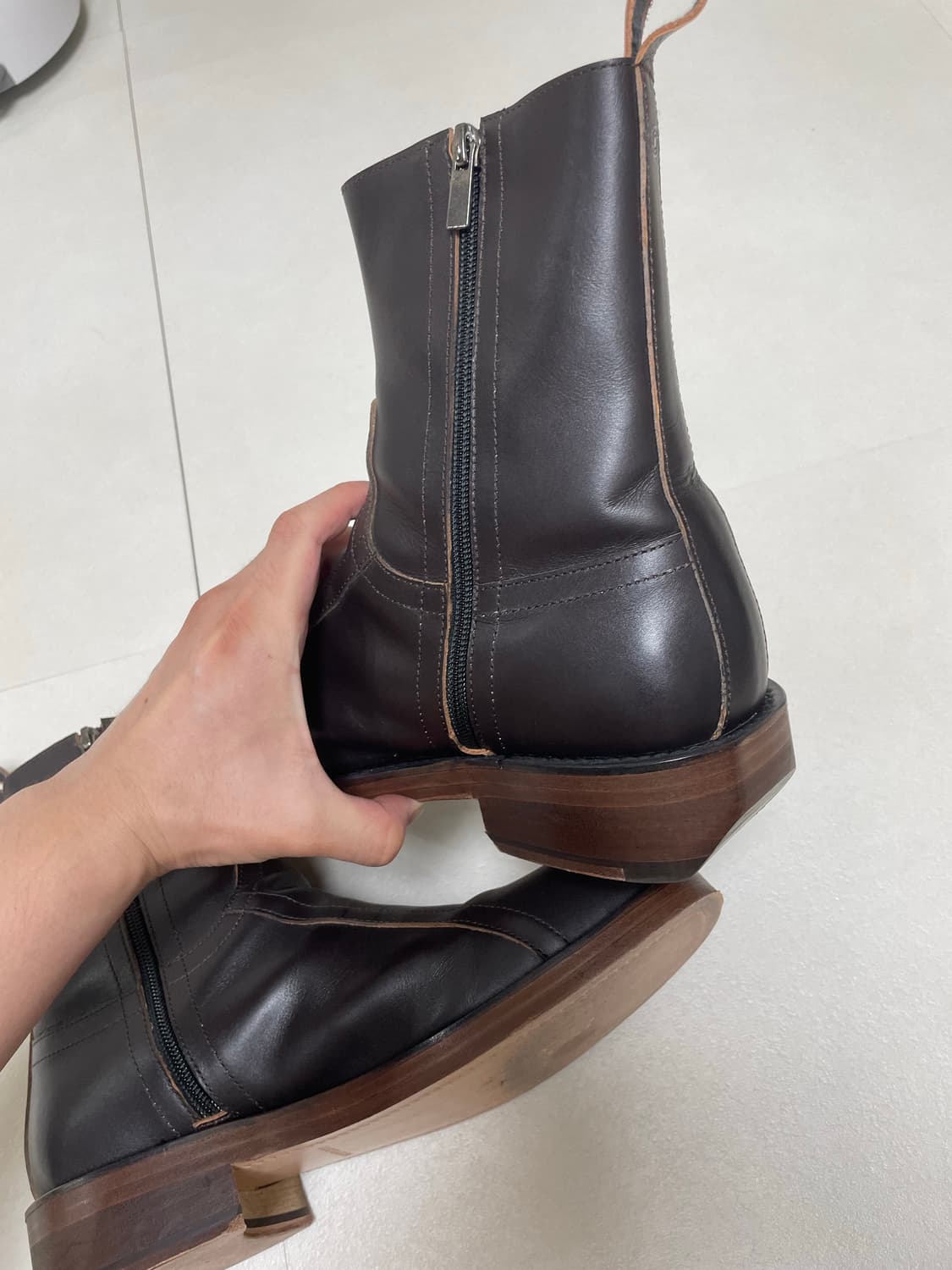 로스트가든 브라운 부츠 volvic brown 상품이미지6