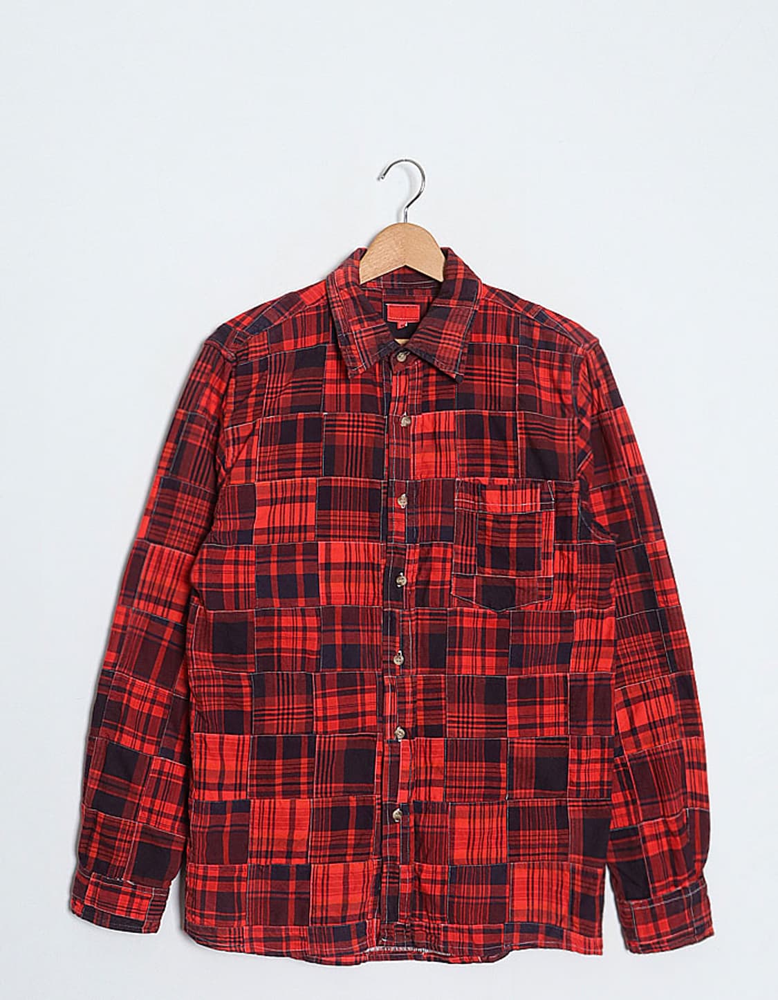 HOUSE OF BLUES PatchWork Shirts 상품이미지1