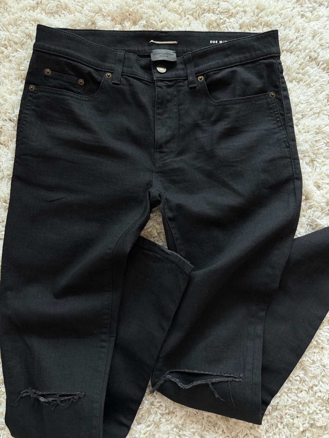 생로랑 블랙 무파진 19년 32 상품이미지3