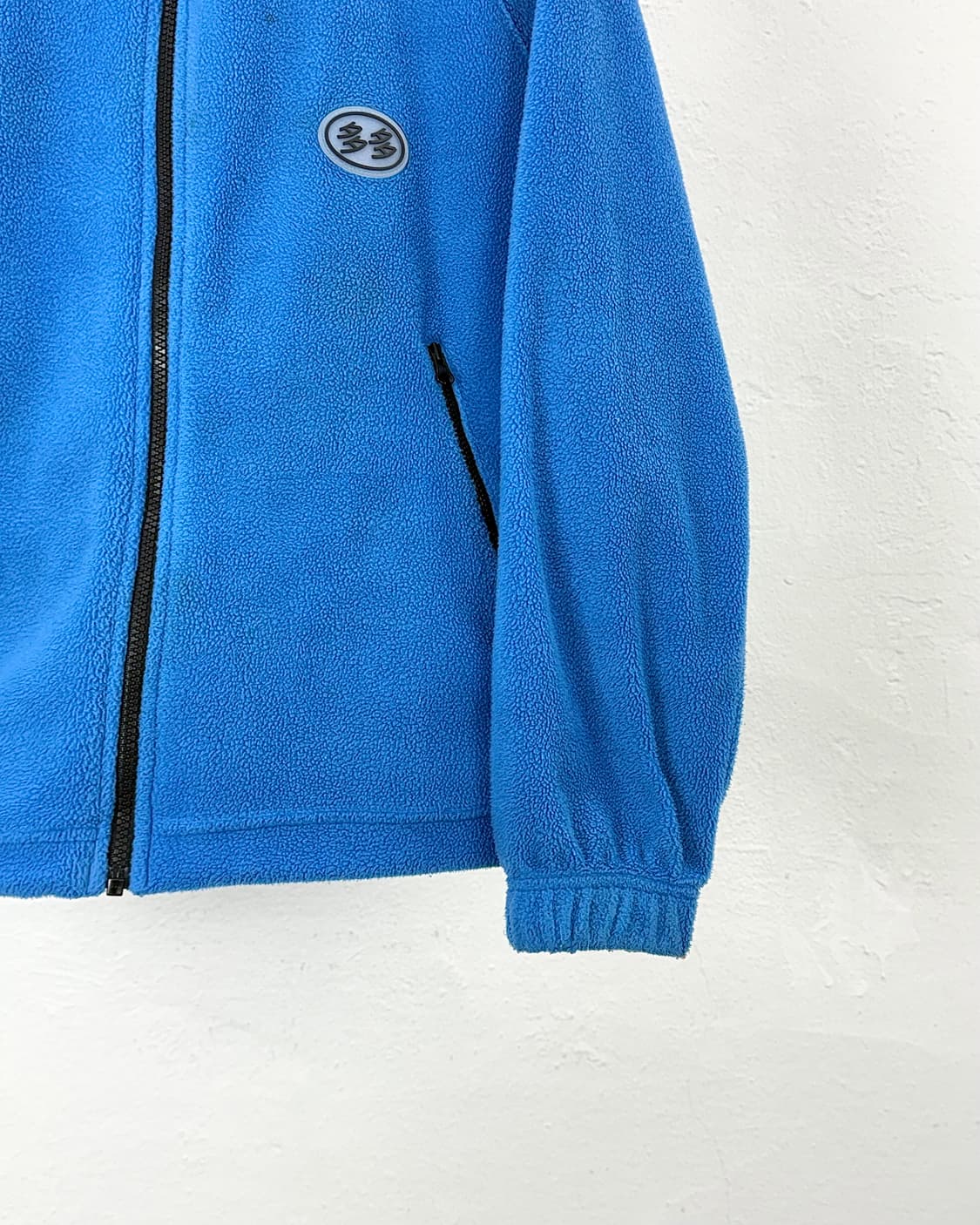 다다이즘 22fw 스튜던트 블루 러버 플리스 상품이미지5