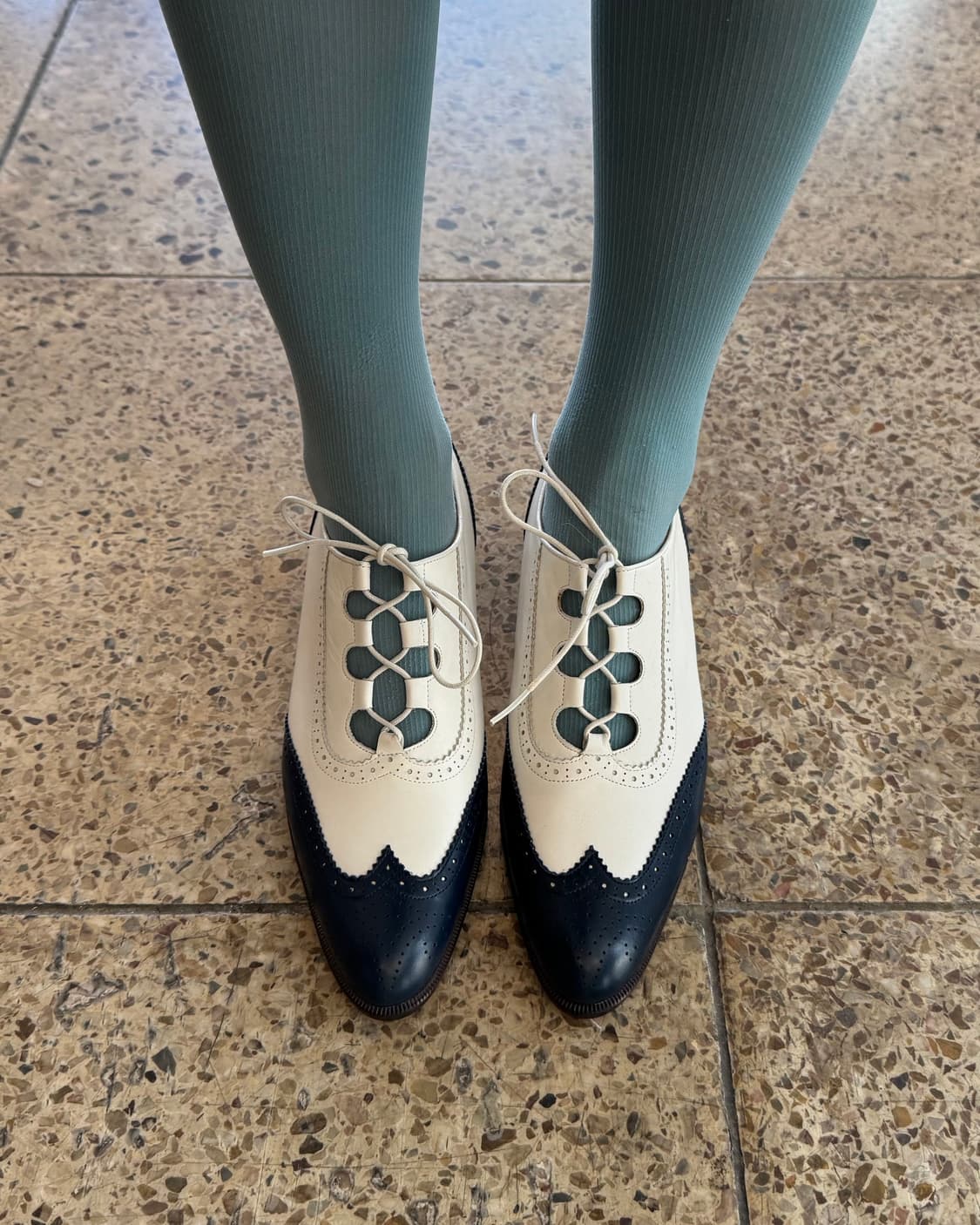 [희귀] Ralph Laure 랄프 로렌 투톤 옥스포드 슈즈 상품이미지10