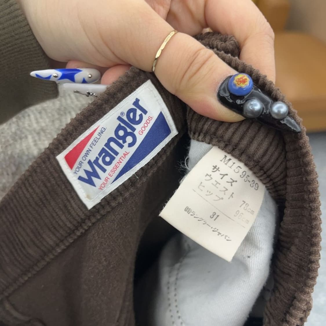 랭글러 레트로 90's 코듀로이 코튼팬츠 면바지 31인치 C08825 상품이미지6