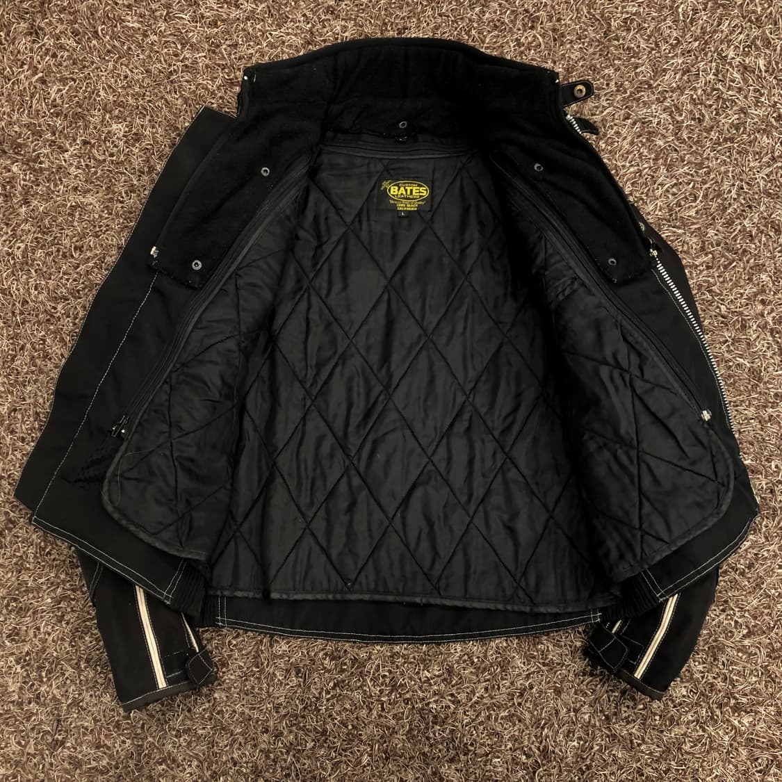 BATES 레이싱 모토사이클 라이더 바이커 자켓 상품이미지3