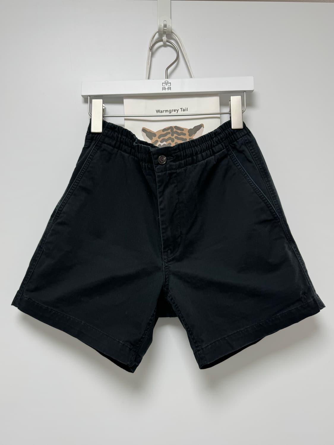 정품)폴로랄프로렌 히든로고 프렙스터 쇼츠 xs 블랙 상품이미지1