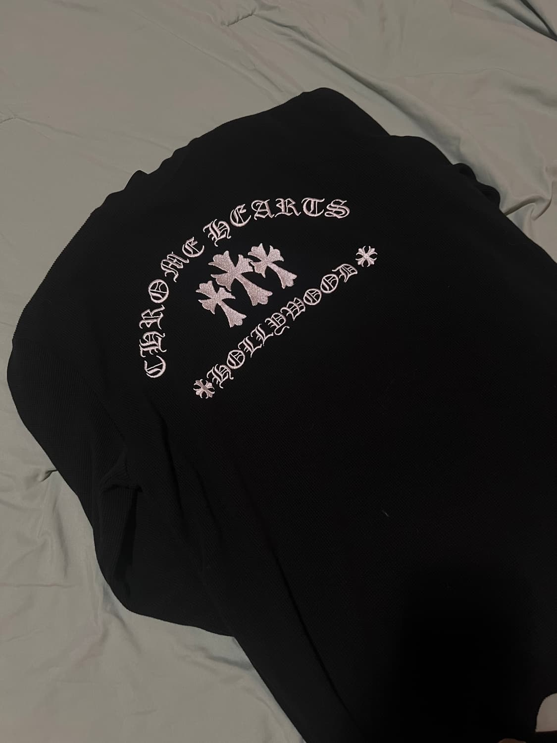 크롬하츠 세메터리 헨리넥 와플 니트 상품이미지2