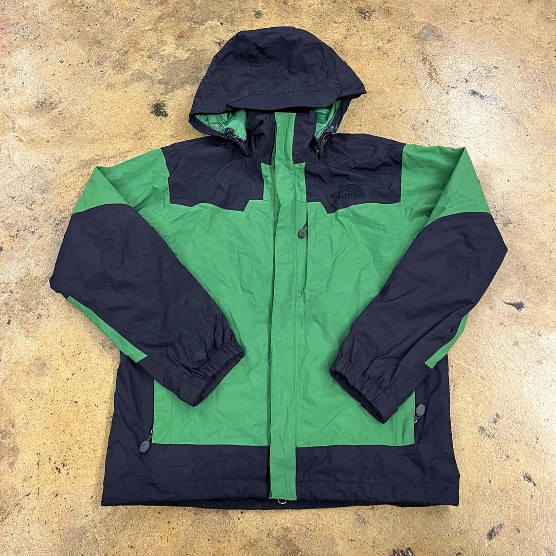 [정품/S] 노스페이스 그린 바람막이 자켓 b17 상품이미지2