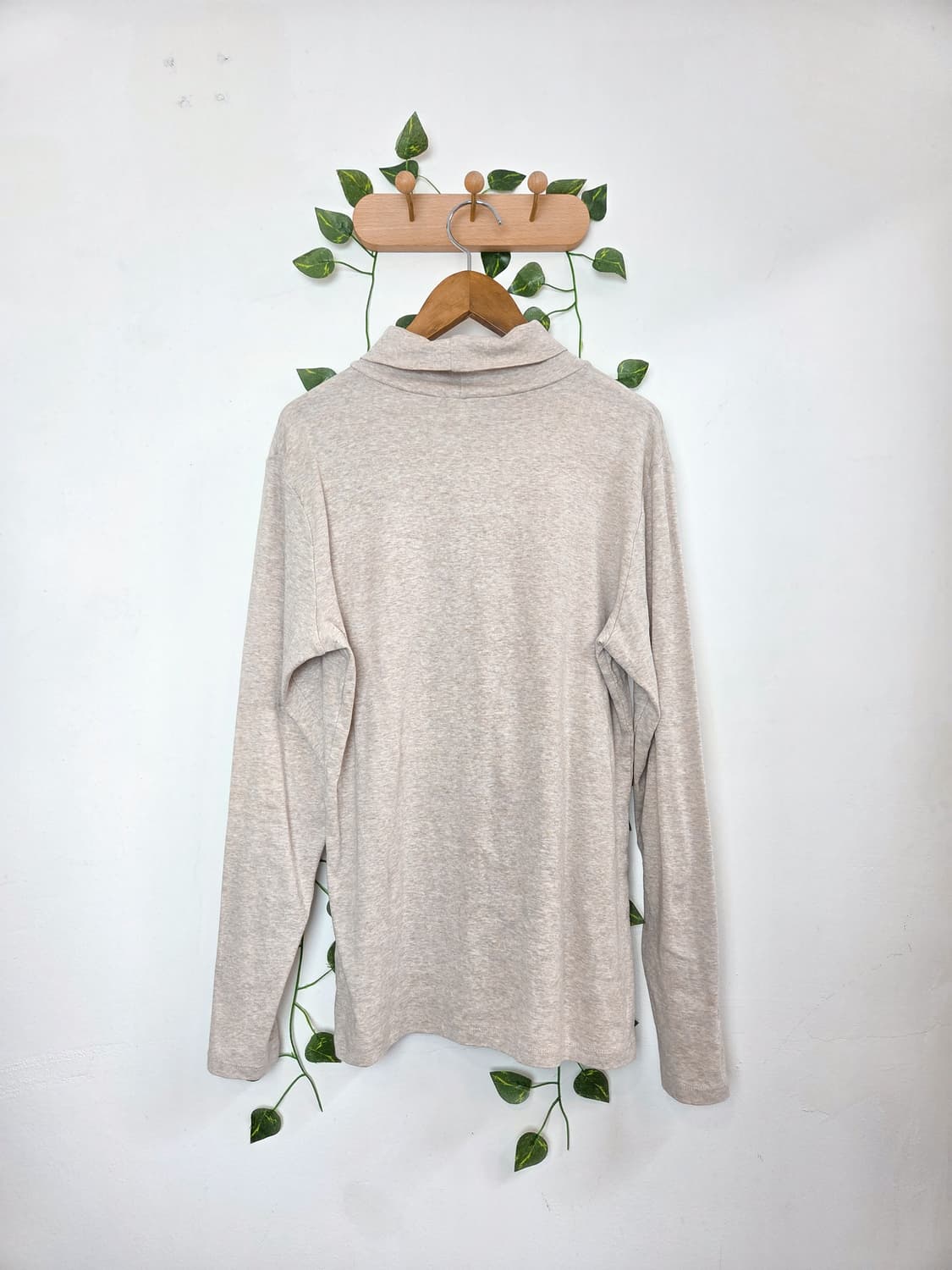 오트밀 목폴라 슬리브 상품이미지4