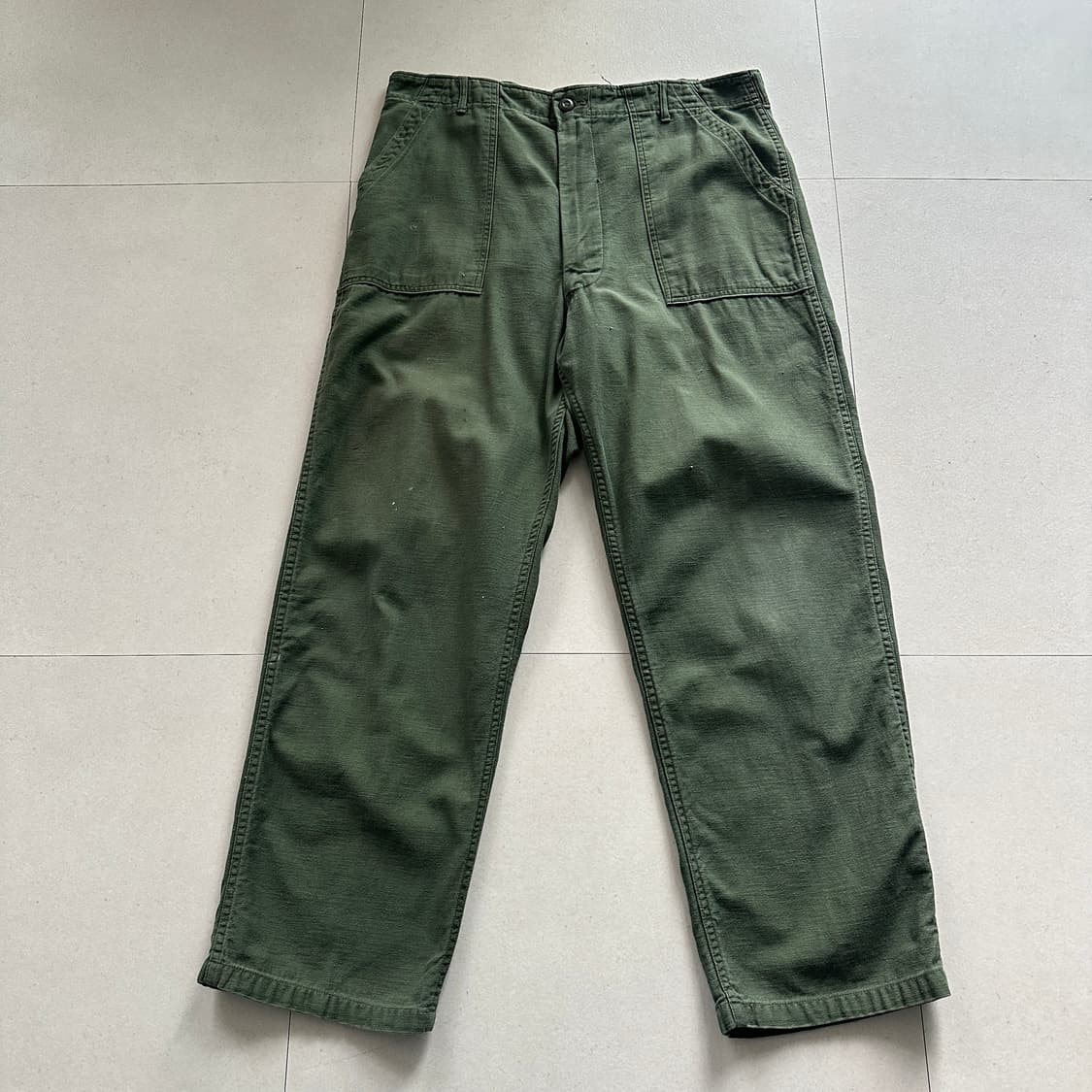[60s 정품] 미군 OG-107 퍼티그 팬츠 40x33 (36인치)  상품이미지1