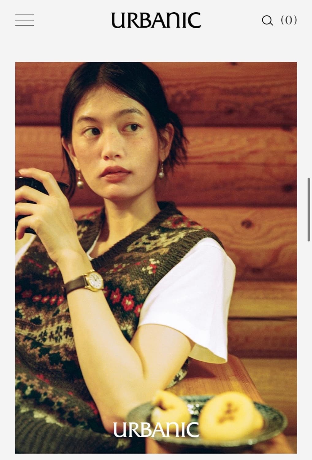 얼바닉30 롯지 니트 베스트 lodge 1사이즈 상품이미지2