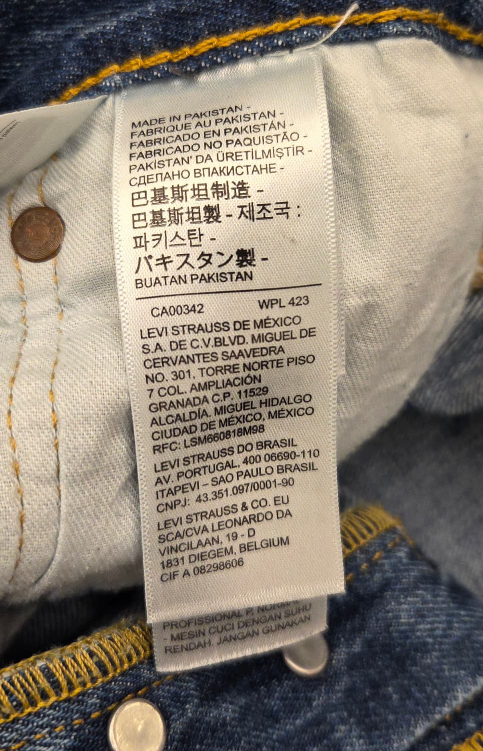 리바이스  501  p1006 상품이미지6