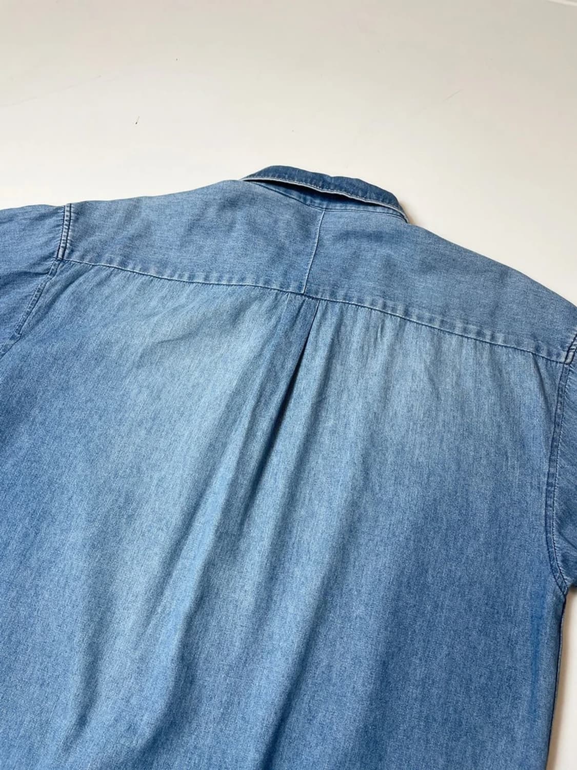 폴로 랄프로렌 레드포니 데님 반팔 셔츠 PN9654 상품이미지5