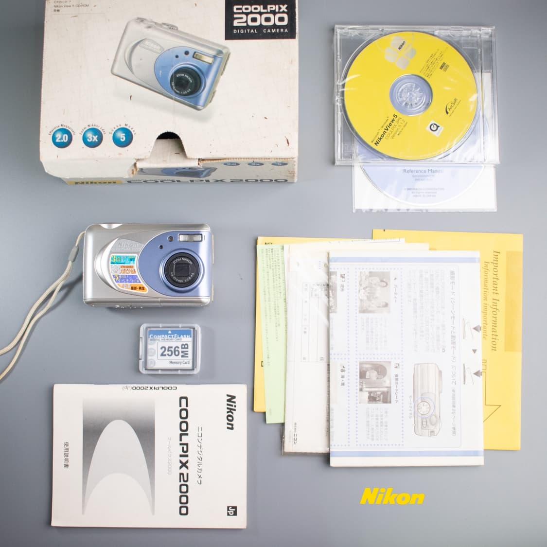 뉴진스 디카 니콘 쿨픽스 2000 판매합니다.(작례0) 상품이미지9