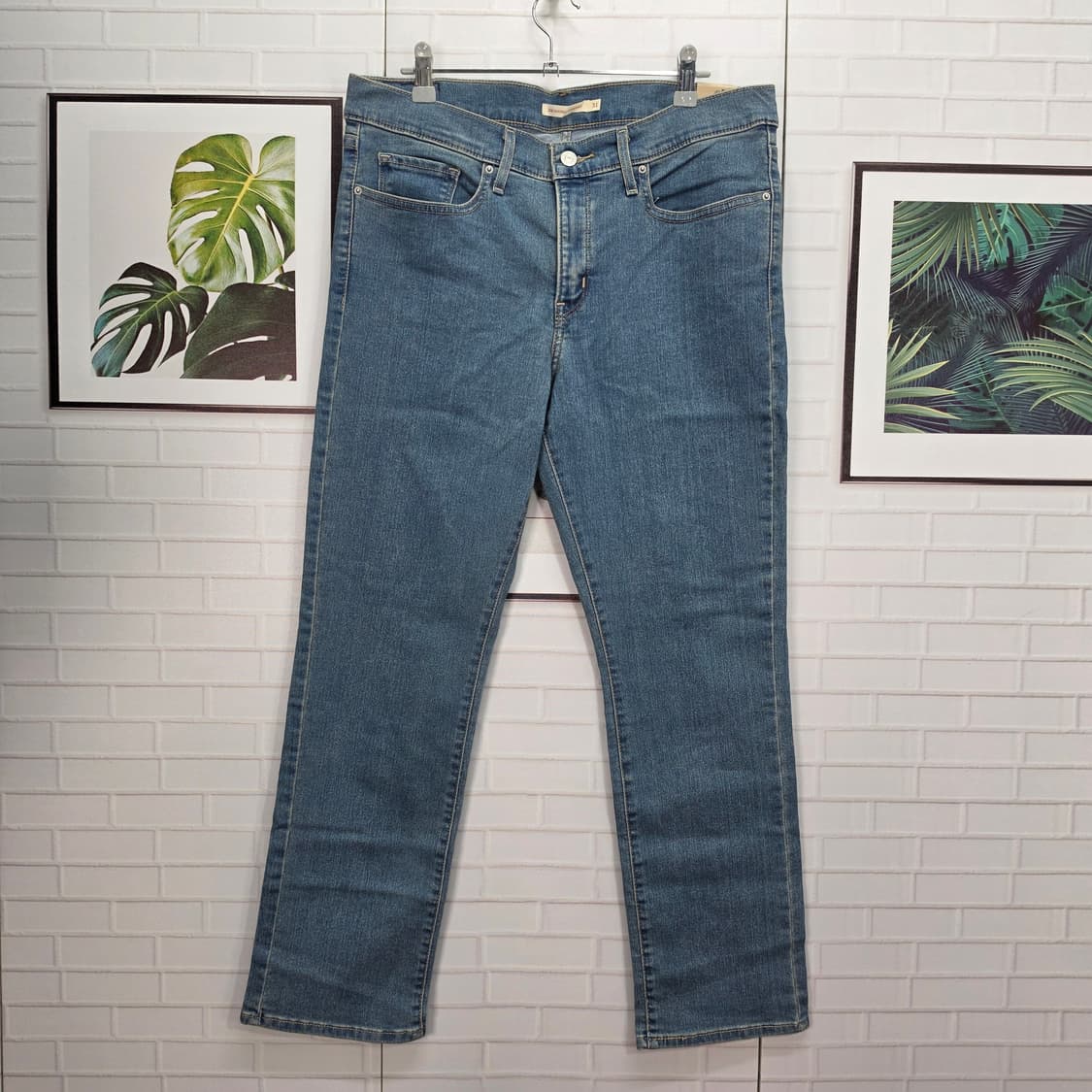 리바이스 314 셰이핑 스트레이트 여성 진 데님 청바지 31사이즈 새상품 상품이미지1