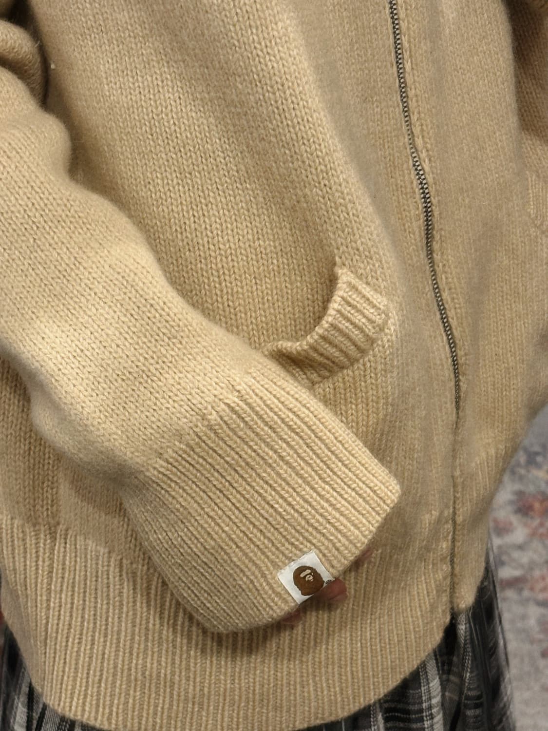 A BATHING APE Early 00s Knit Cardigan 상품이미지10