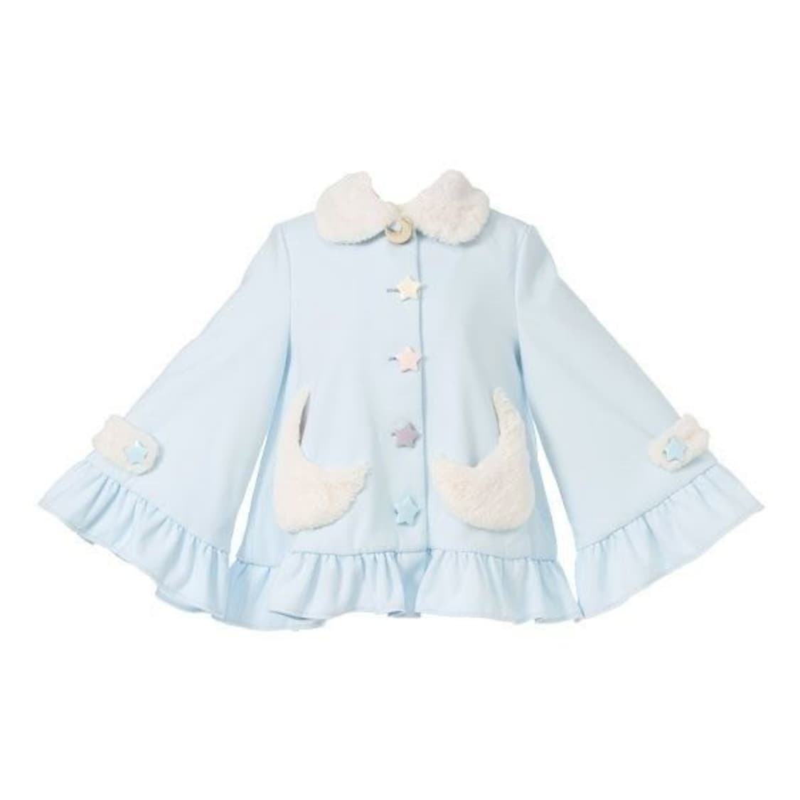 디마럽 디어마이러브 판초 케이프 코트 망토 달천 갸루 빈티지 리즈리사  상품이미지1