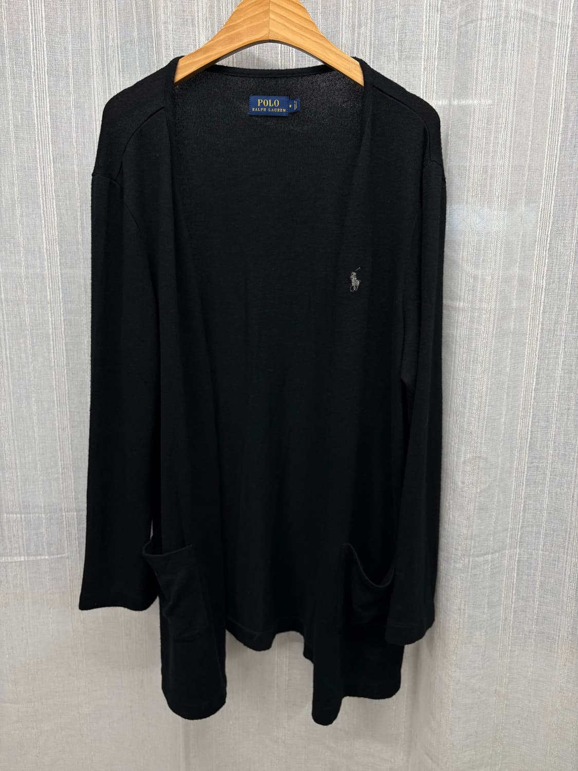 폴로 랄프로렌 블랙 가디건 상품이미지3