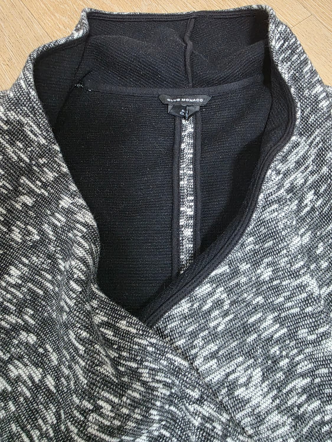 클럽모나코 오픈 코튼 니트 자켓 S 상품이미지2