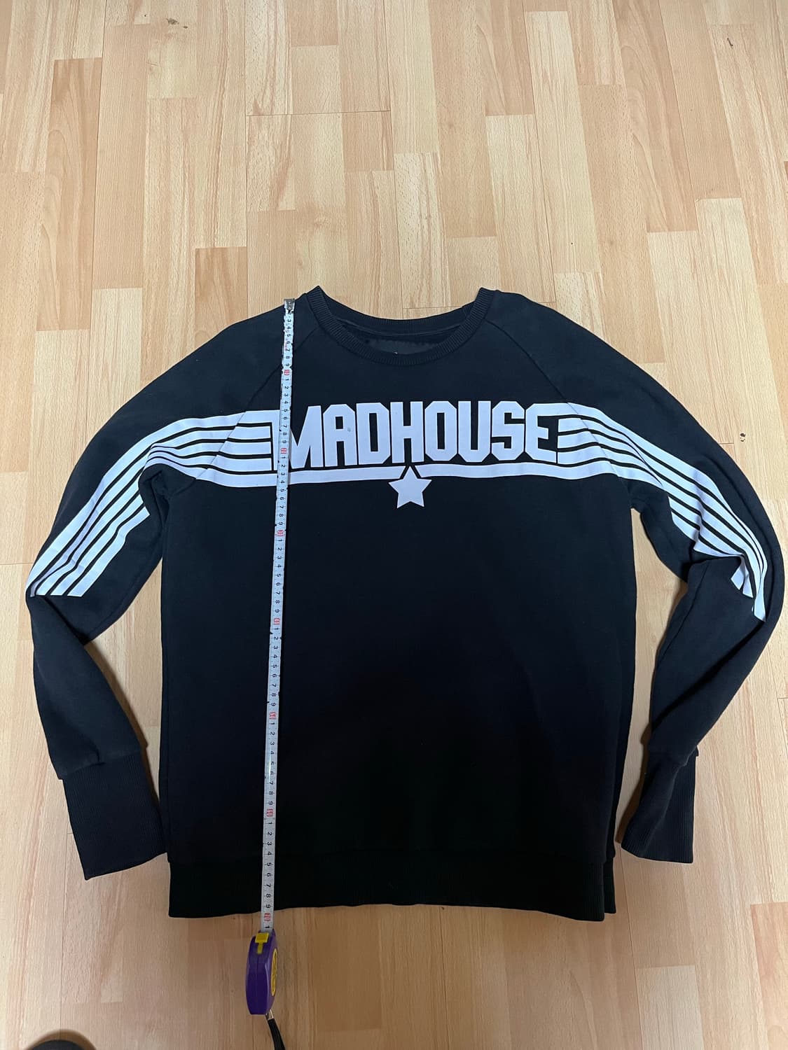 a.j.l madhouse 썸홀 스웨트셔츠 nct 텐 착용 상품이미지4