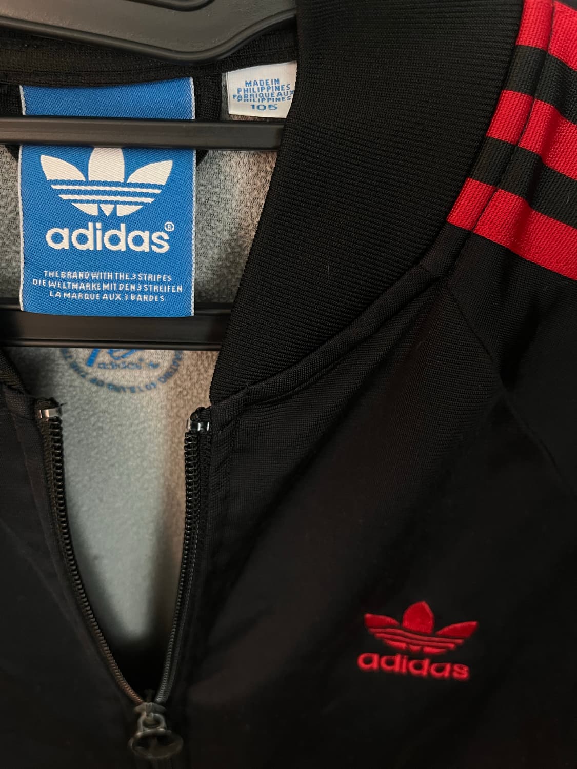 아디다스 파이어버드 대장 검,빨 져지 (105)  상품이미지4