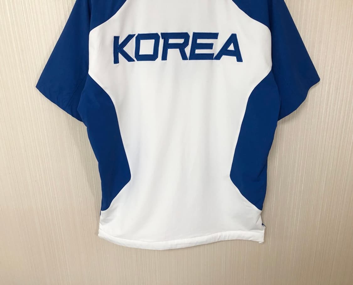 데상트국대 국대KOREA 야구국가대표 하프집업 반팔바람막이 M(95) 상품이미지10