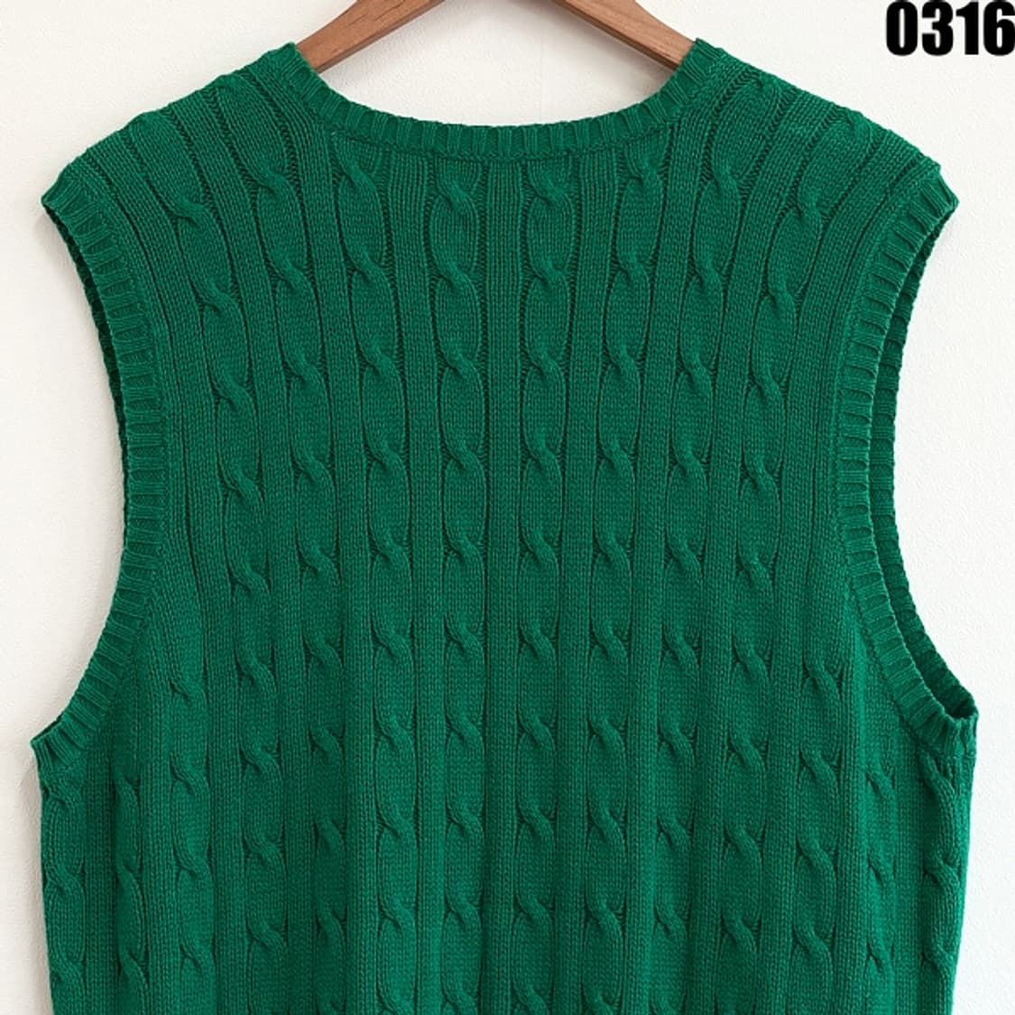 폴로 랄프로렌 클래식 케이블 니트 베스트 M 0316 상품이미지8