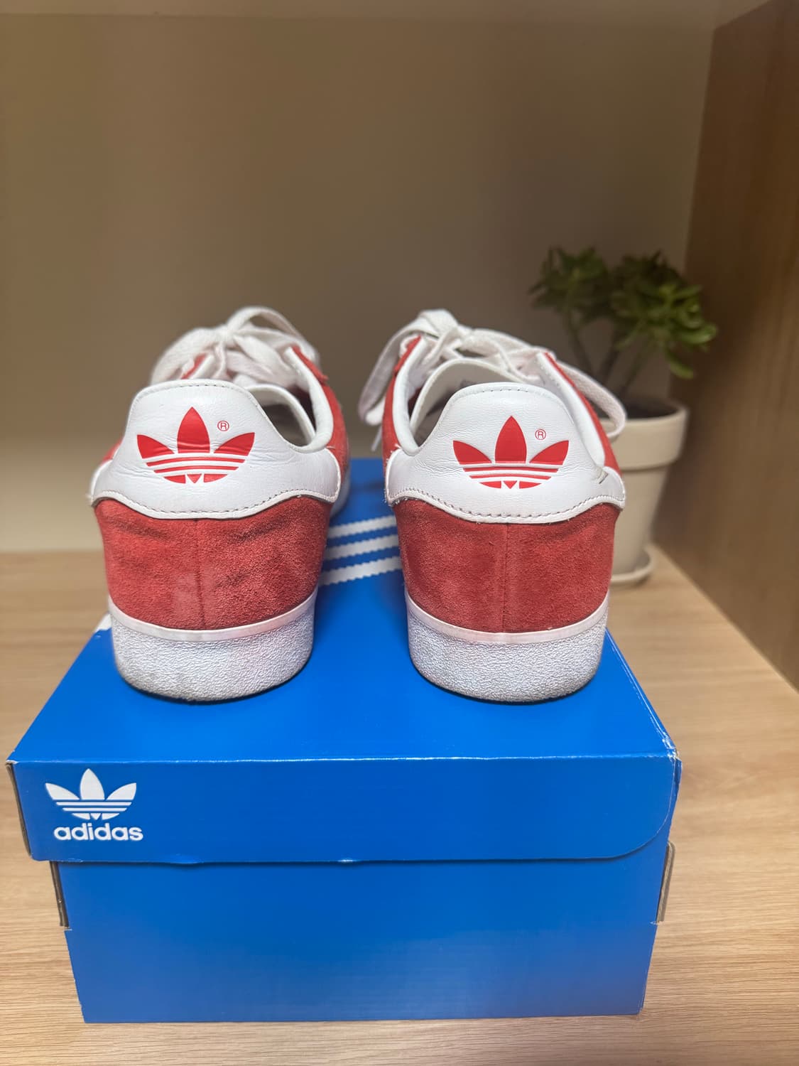 아디다스 가젤 85 레드 265 급처 상품이미지3