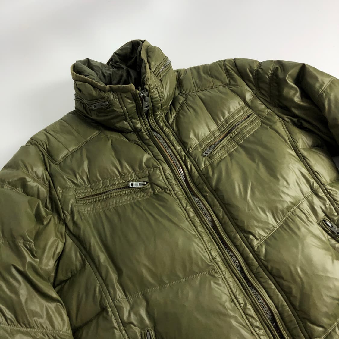 디젤 90s 빈티지 숏패딩 L 상품이미지4