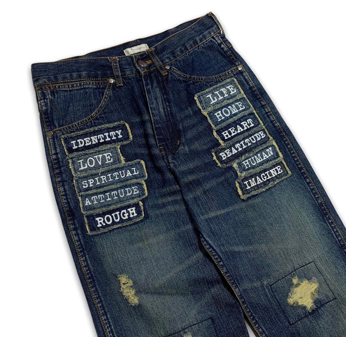 numbernine patch jeans 상품이미지2