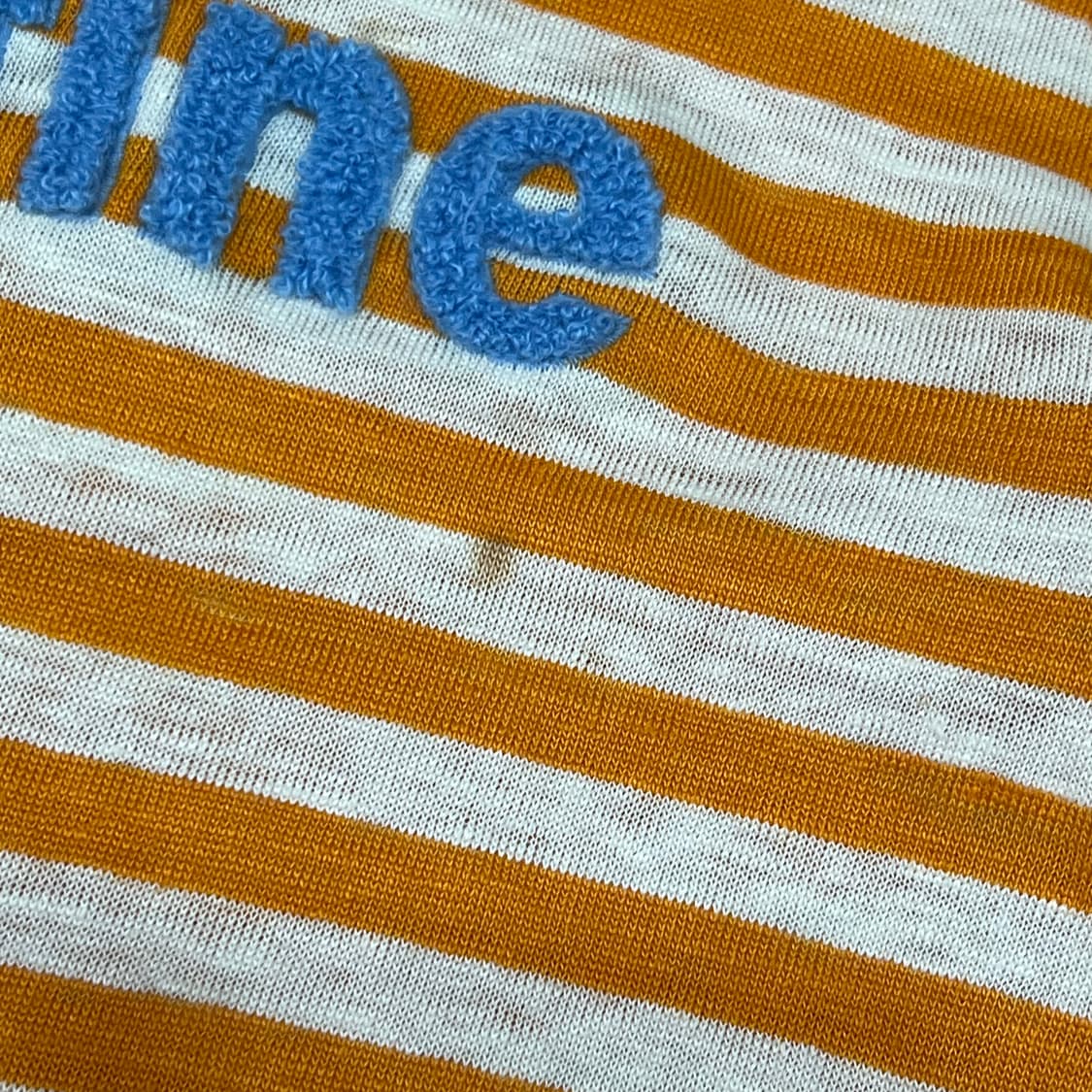  토리버치 스트라이프 슬로건 반팔티 y15956 상품이미지5