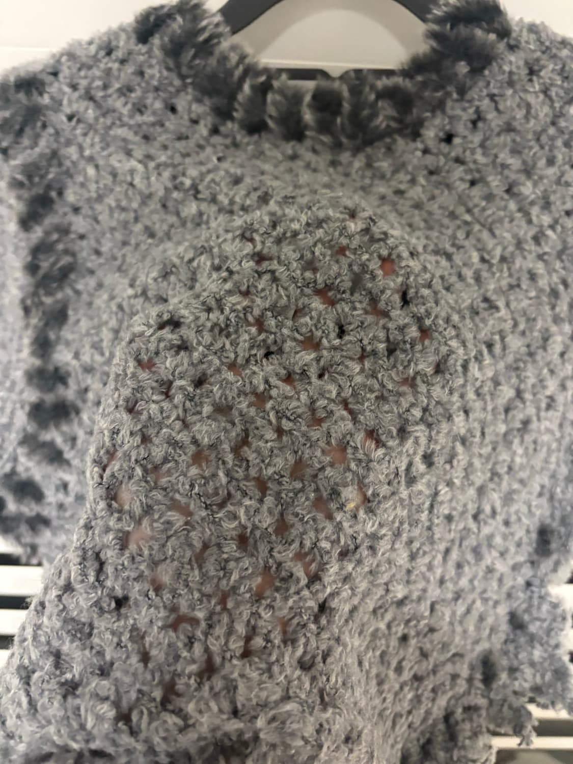 퍼버즈 25fw 니트 베스트 가디건 상품이미지6