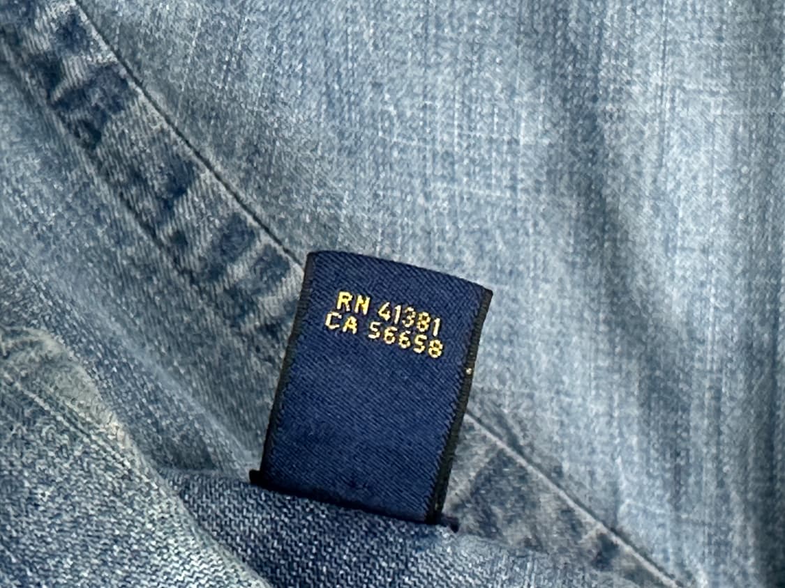 폴로 랄프로렌 멀티포니 연청 데님 셔츠 상품이미지7