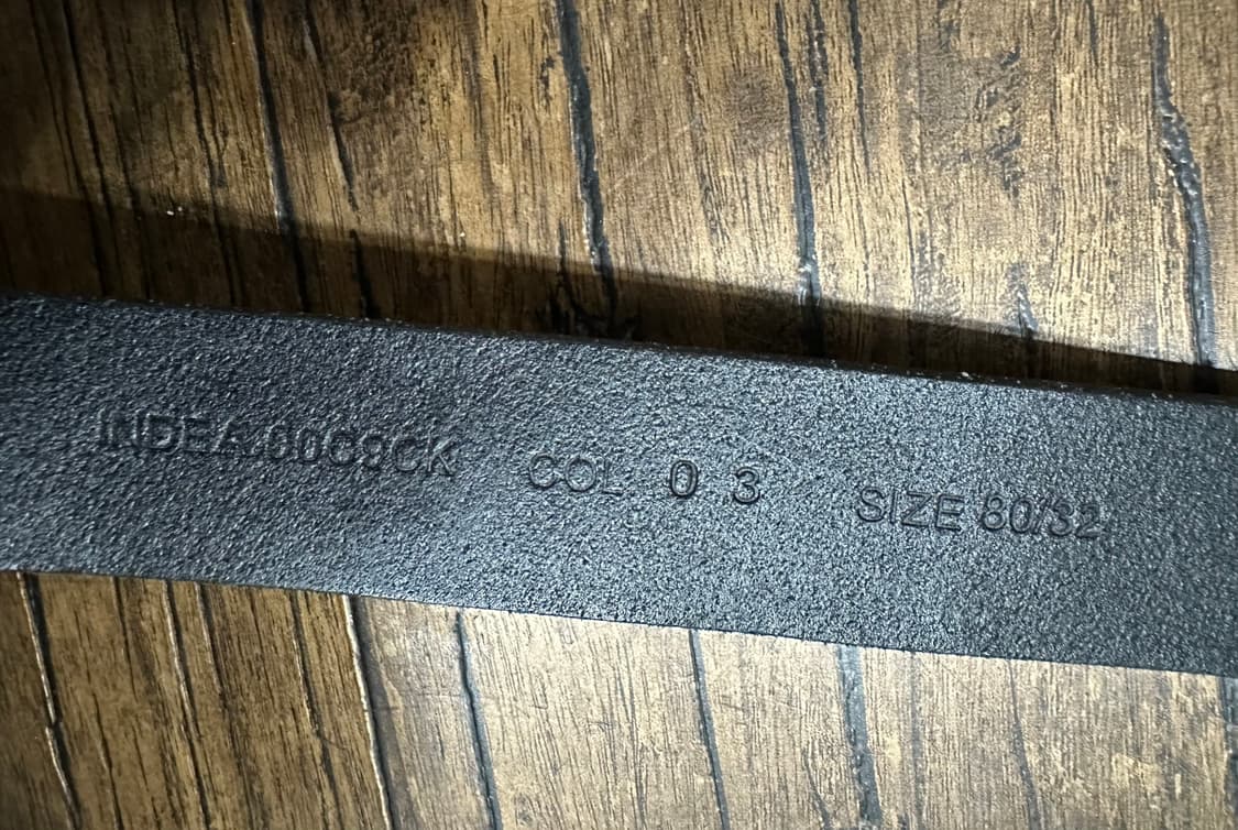 DIESEL 정품 인디언 헤드 빅버클 레더 벨트 Made in Italy 상품이미지10