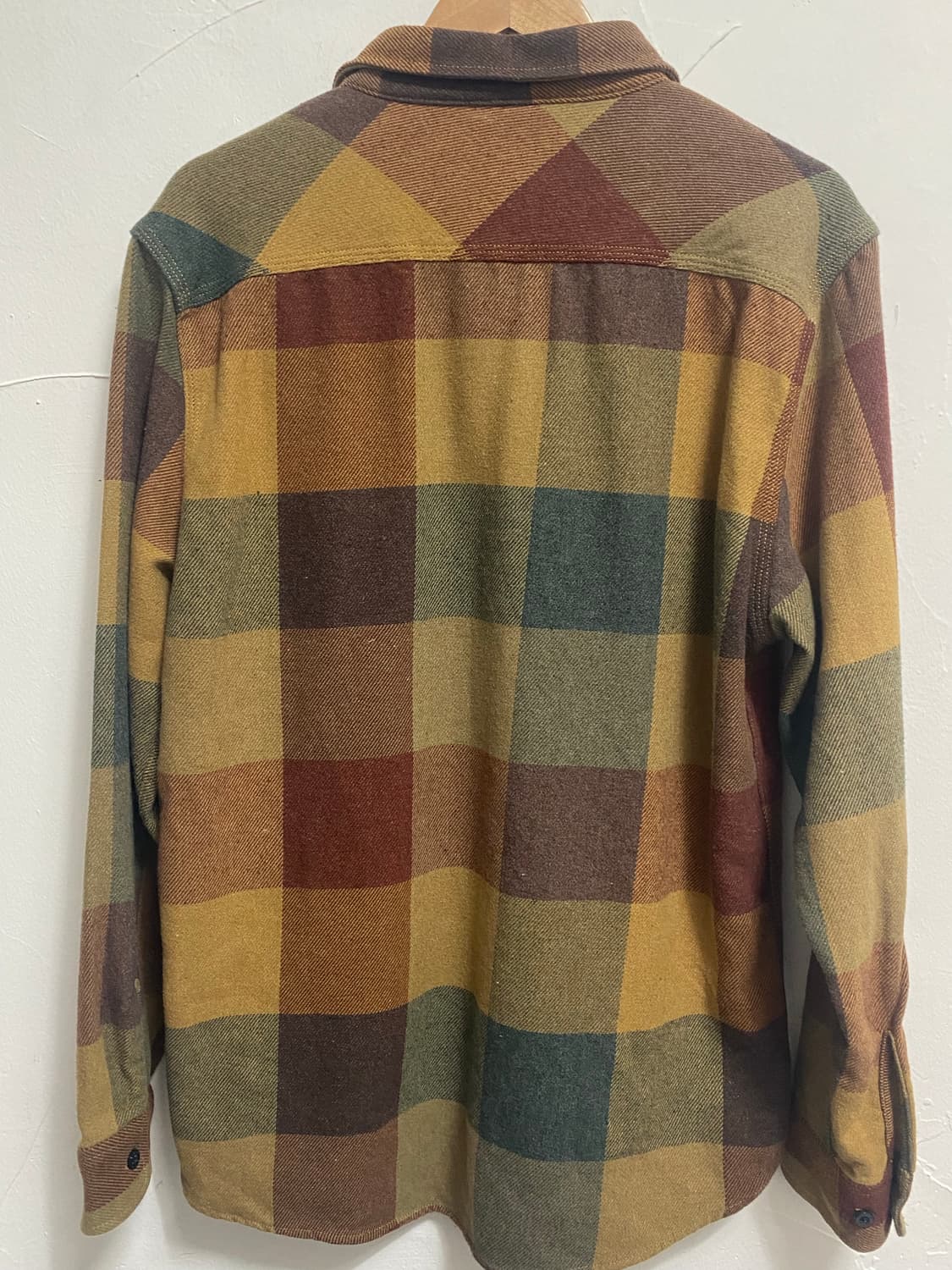 브릭스톤 체크 마드리드 패턴 셔츠 L 상품이미지2