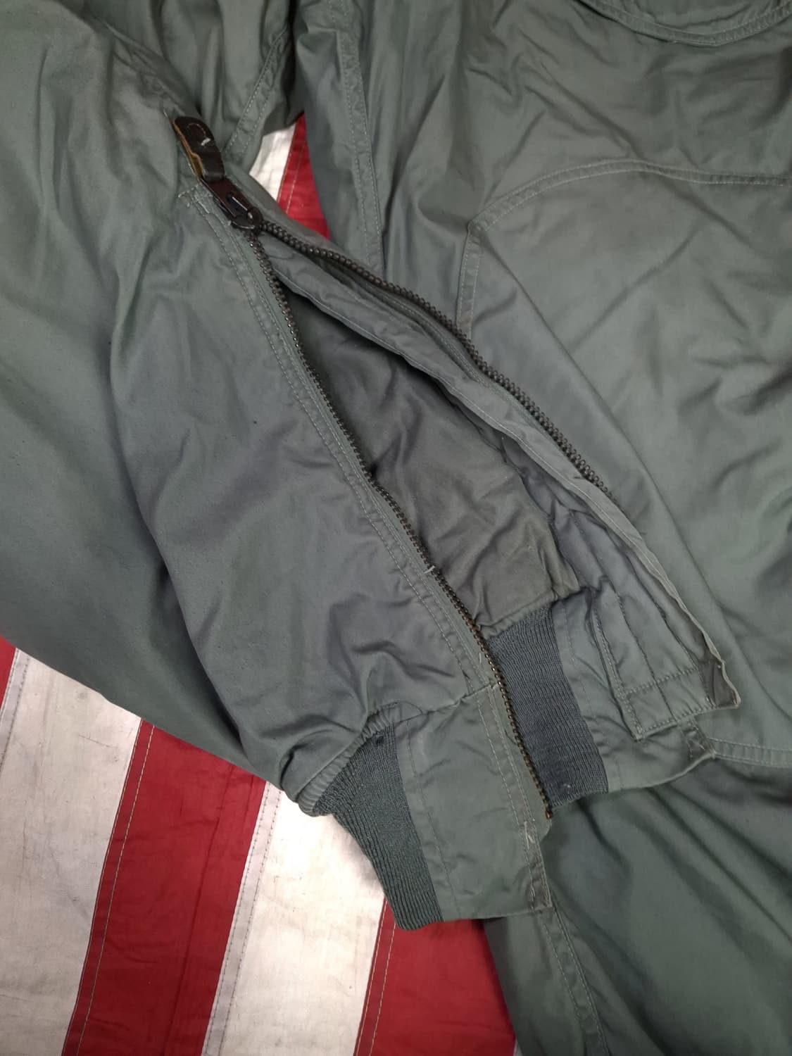 특A 오리지날 미공군 F-1B 울 방한 항공 트러우저 상품이미지6