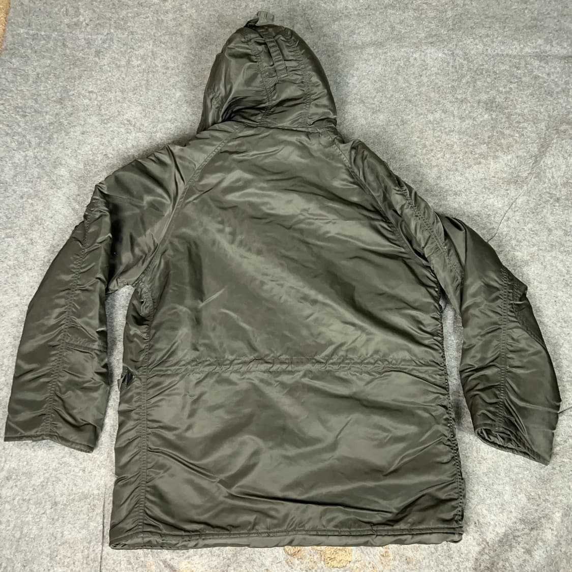 90s~00s 미공군 납품용 알파 인더스트리 N-3B 파카 올리브그린 상품이미지10