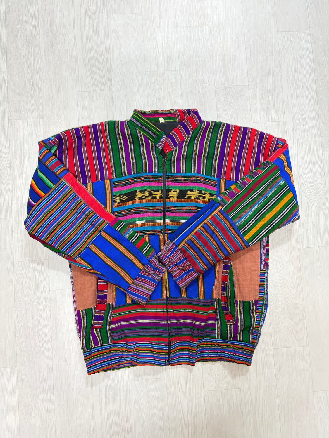 80‘s 빈티지 에스닉 패턴자켓 상품이미지1