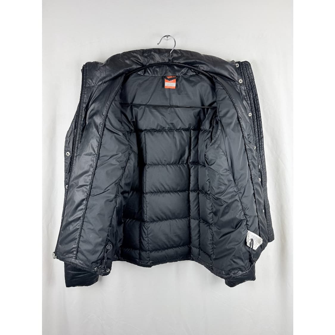 (90) 나이키 우먼스 올드스쿨 덕다운 퀄팅 패딩 자켓 블랙 상품이미지9