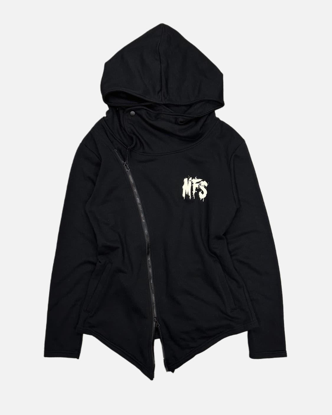 MFS logo asymmetry hood zip-up 상품이미지2