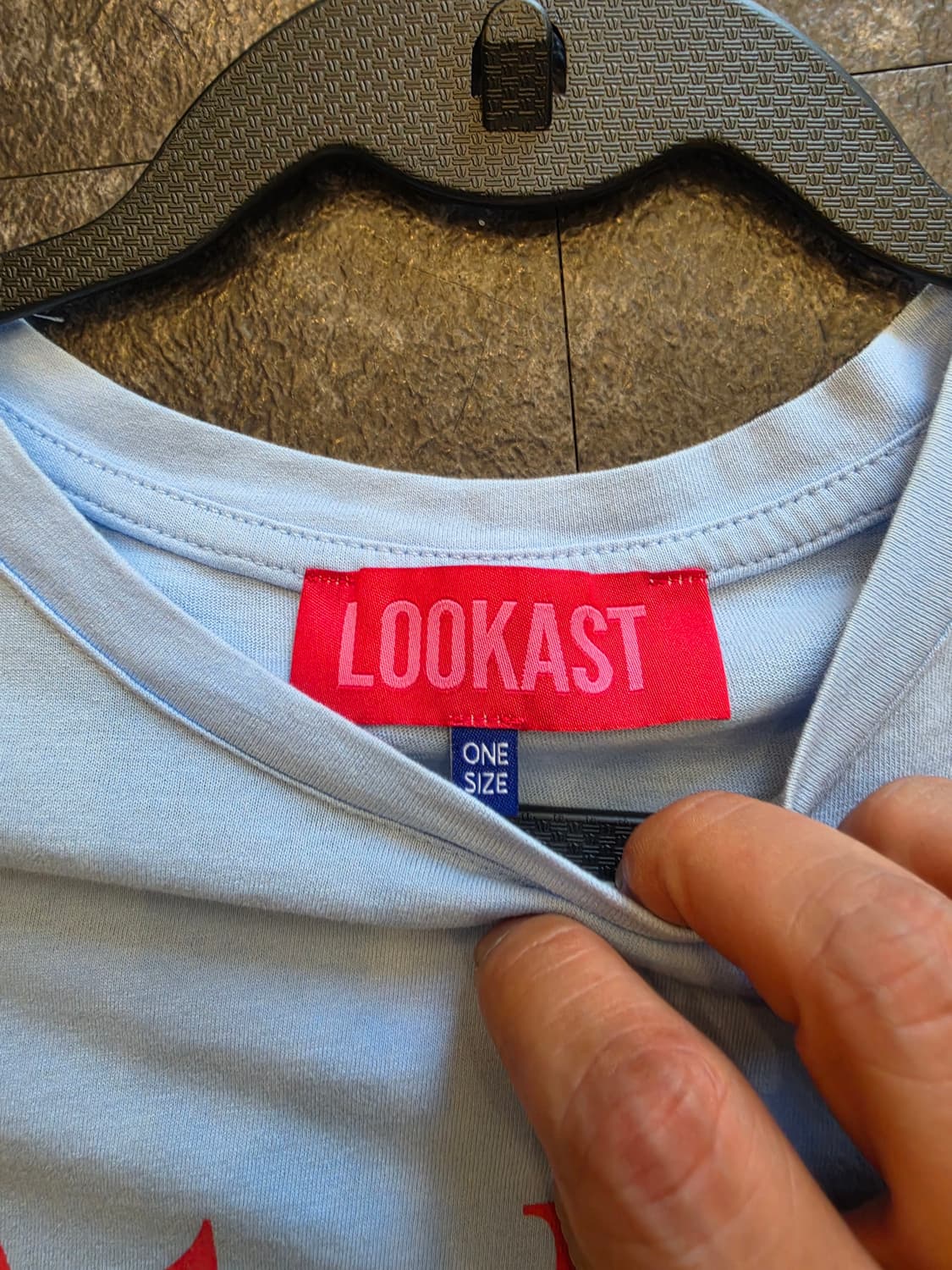 LOOKAST SKYBLUE ATELIER LOGO TSHIRT 상품이미지3