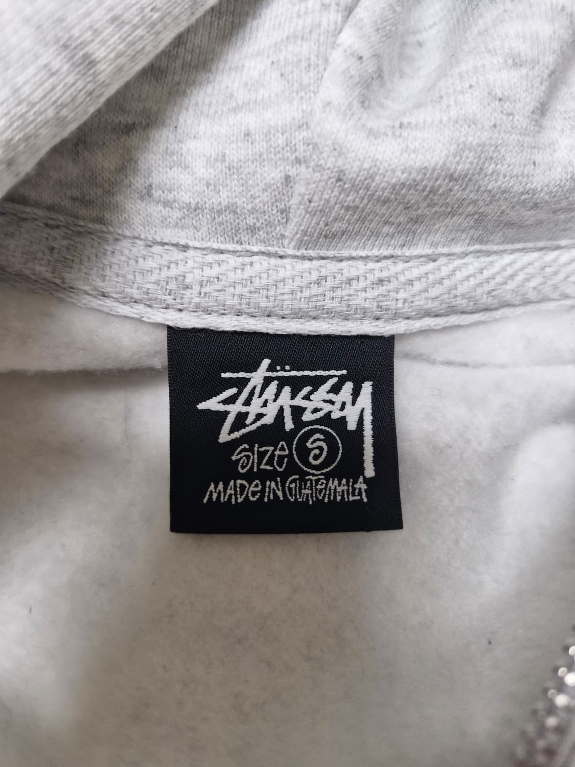 스투시 베이직 후드집업s 새상품 상품이미지3