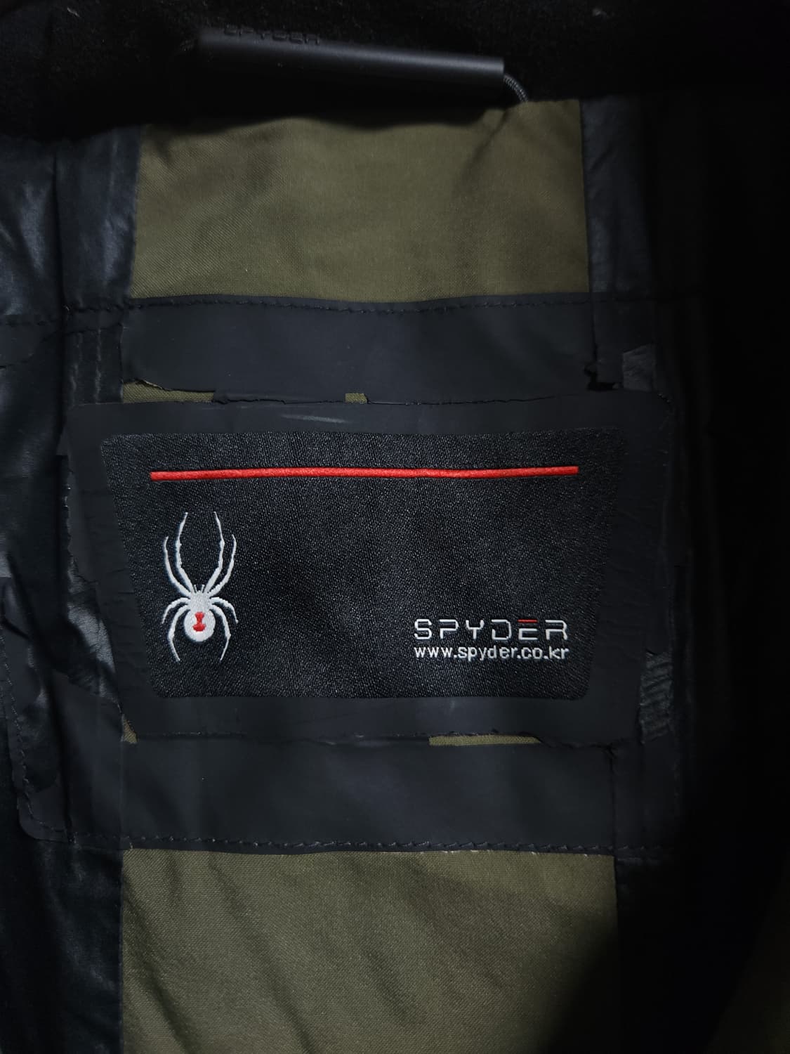 스파이더 구스다운 롱패딩, L 상품이미지3